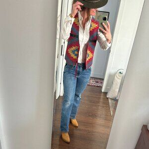 Vintage Southwestern Reversible Vest